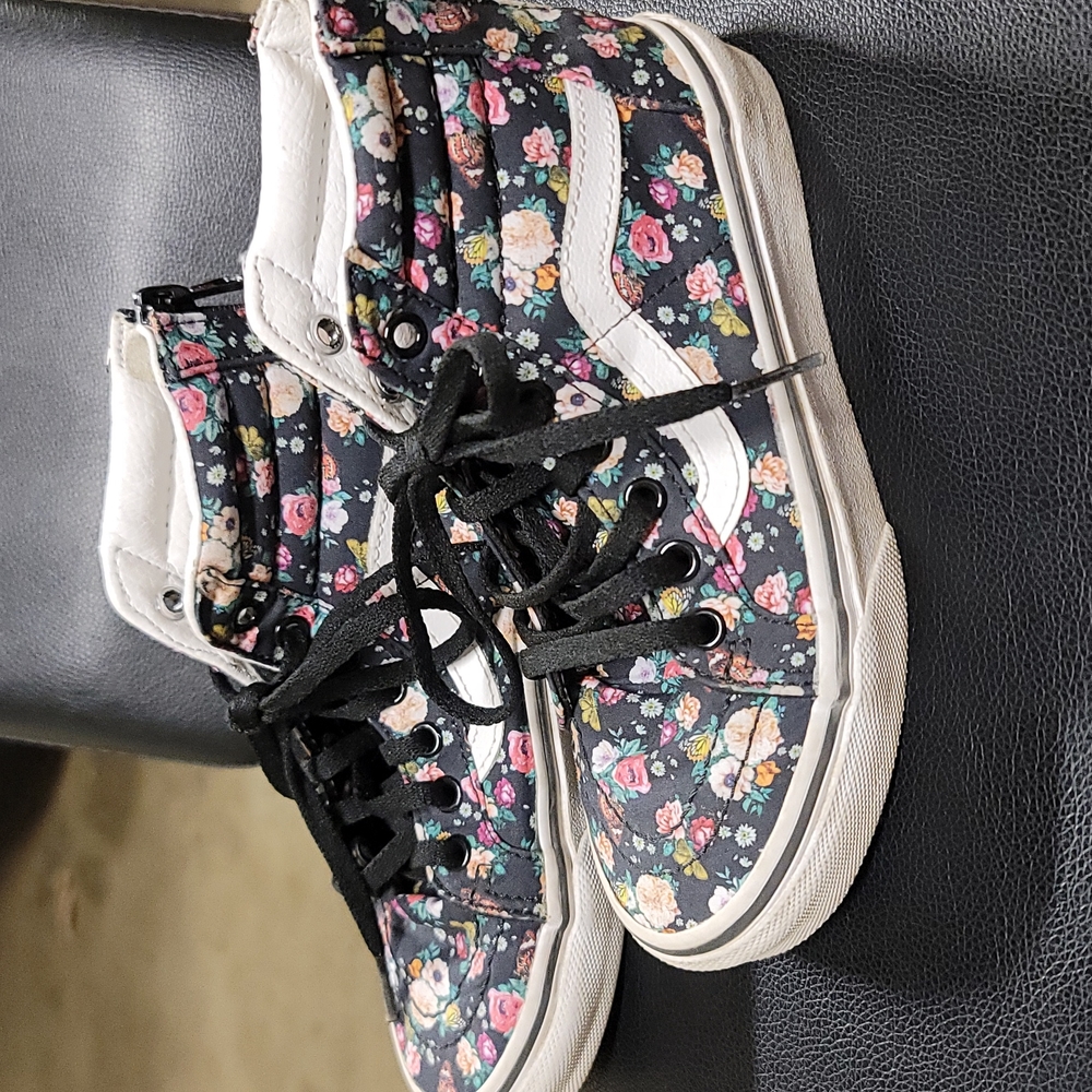 Vans floral kids 13.5